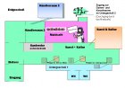 Raumplan Bürgerhaus Kastel - Erdgeschoss
