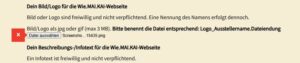 Formular-Fehlermeldung-Bilddatei